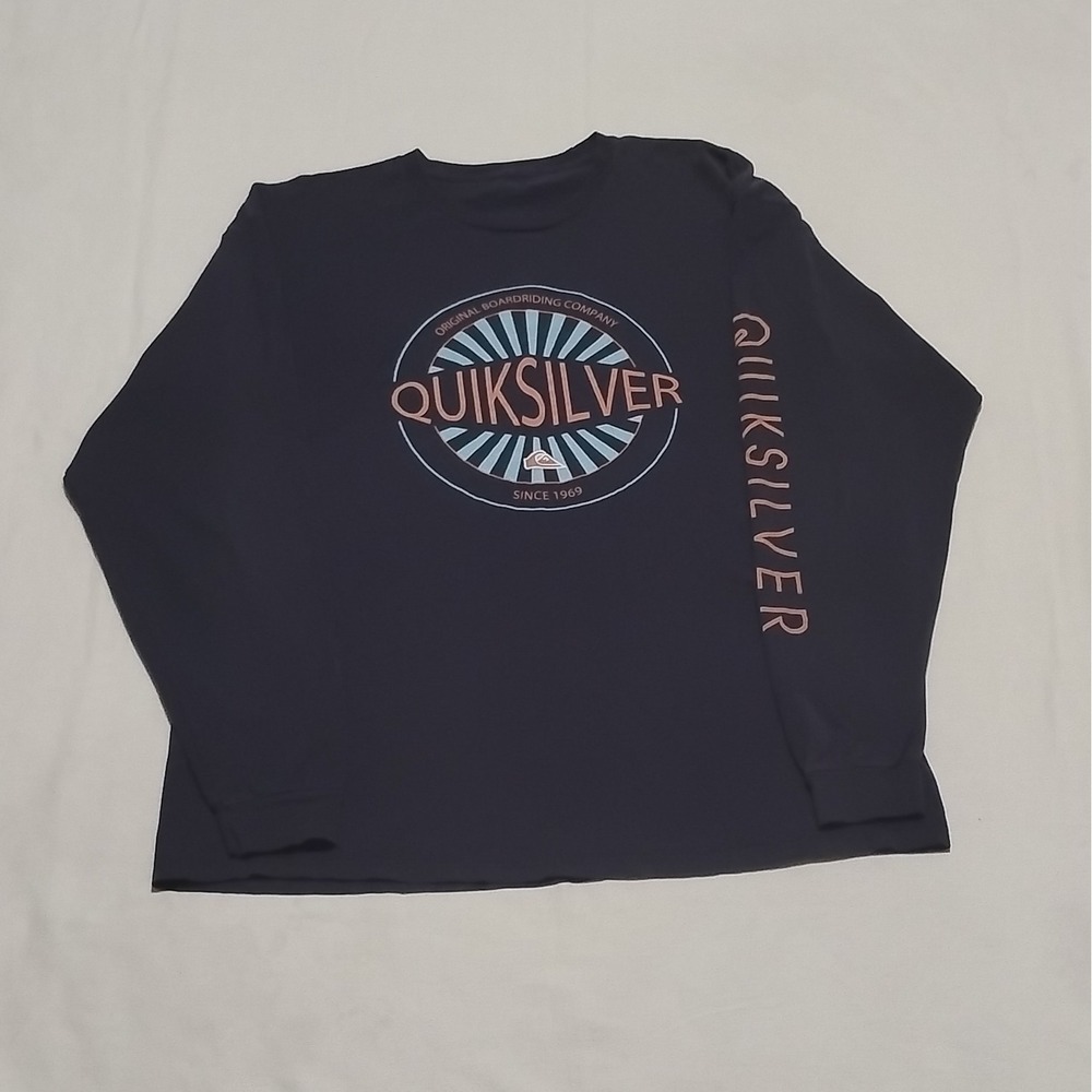 Quiksilver Men's "Original Boardriding Company Since 1969" Graphic Long Sleeve